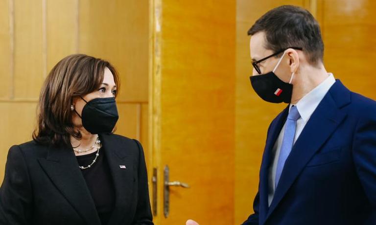 Kamala Harris w Polsce. "Potwierdzam zaangażowanie USA w zobowiązania wobec Polski"