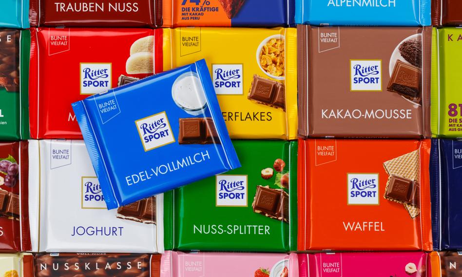 Czekolada Ritter Sport wciąż w Rosji. Ukraina wzywa producenta do wycofania się