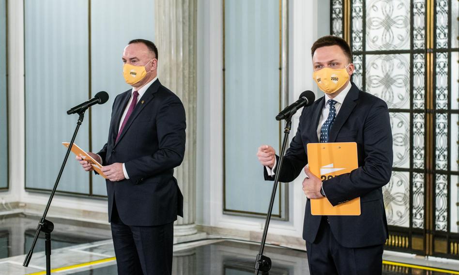 Hołownia: Nasza partia będzie się nazywać Polska 2050 Szymona Hołowni
