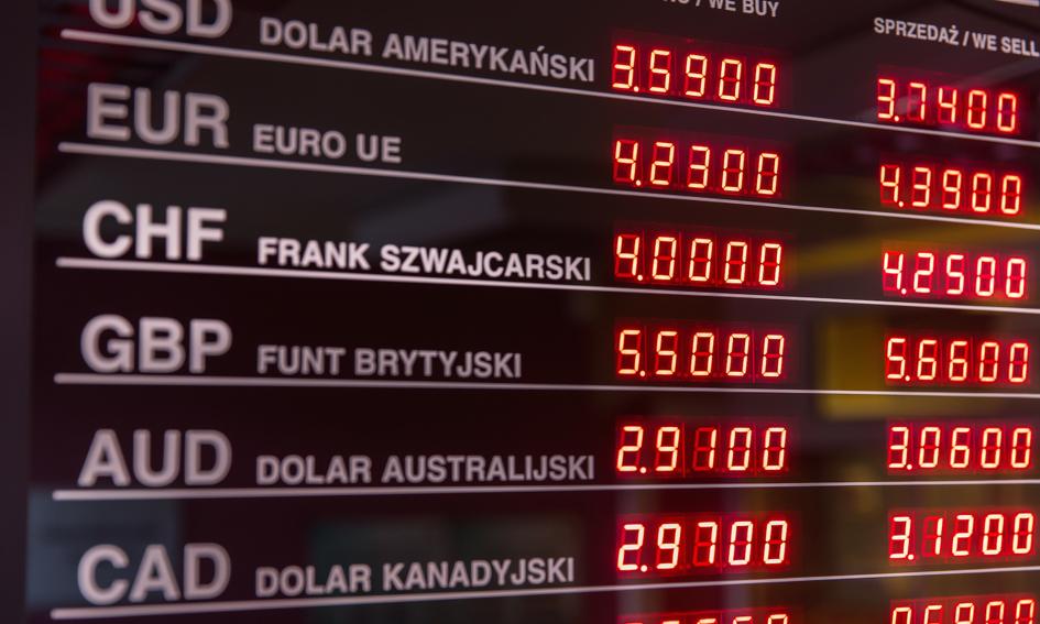 Prognozy dla złotego uległy poprawie. Kurs franka ma spaść poniżej 4 zł