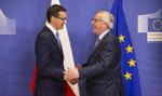 Premier: Rozmowa z Junckerem m.in. o wieloletnich ramach finansowych UE