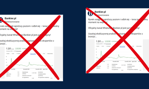 Oszuści podszywają się pod Bankier.pl. Uważaj na reklamy „grupy inwestycyjnej”