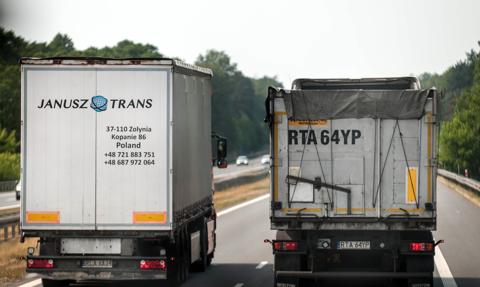 Ruch samochodów ciężarowych w sierpniu w Polsce wzrósł o 7 proc. rdr