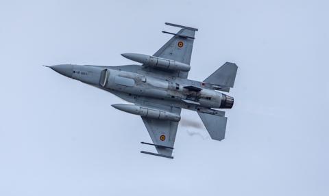 Stanowcza reakcja Rumunii. Myśliwiec F-16 zestrzelił drona, który wtargnął nad terytorium kraju
