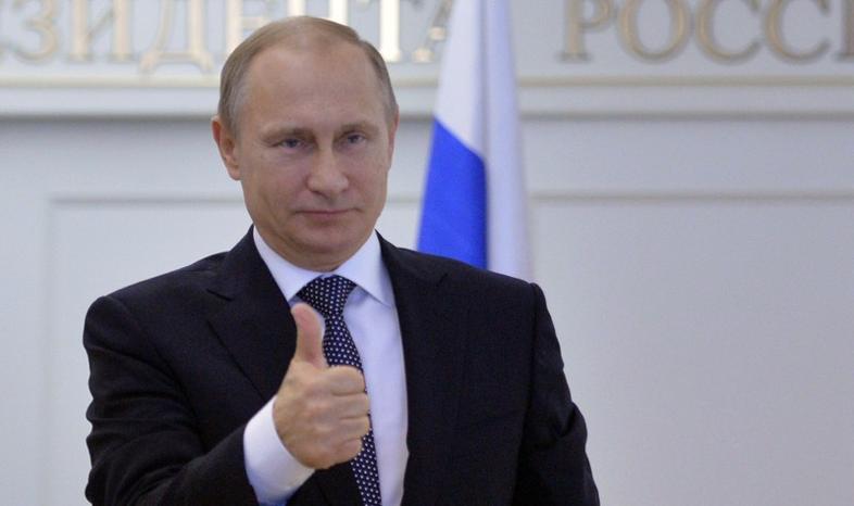 Putin: 2014 rok udany dla Rosji