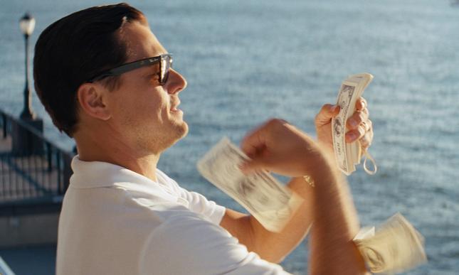 Kadr z filmu "Wilk z Wall Street"