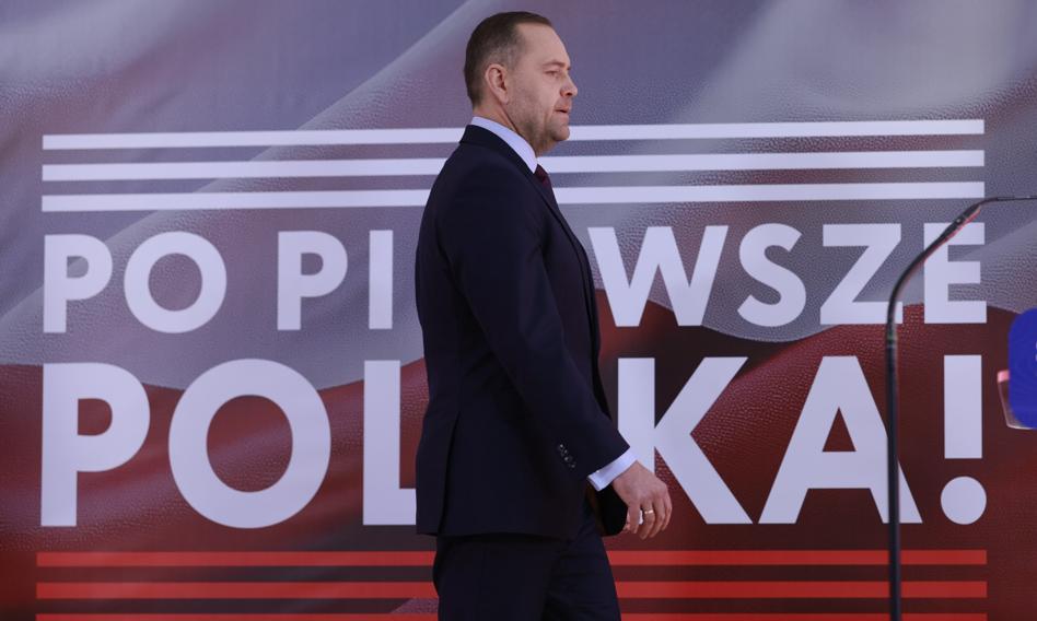 Karol Nawrocki przedstawił swoje hasło wyborcze