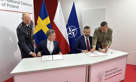 Polska i Szwecja zawarły porozumienie m.in. o wojskowej współpracy technicznej