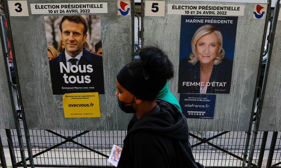 Sondaż: Macron i Le Pen wygrają niedzielne wybory i przejdą do drugiej tury