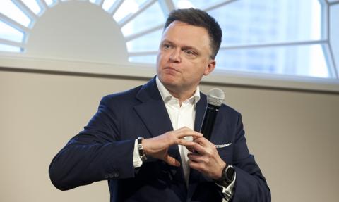 Hołownia: Nie ma takiej możliwości, bym poparł Nawrockiego w drugiej turze
