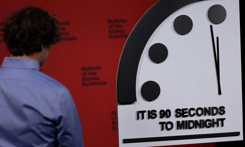 Zegar Zagłady: ludzkości zostało jeszcze tylko 90 sekund do samozagłady. To rekord