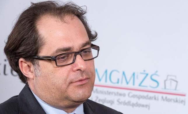 Minister gospodarki morskiej i żeglugi śródlądowej Marek Gróbarczyk