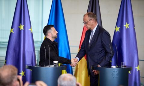 Zełenski spotka się z Merzem w Berlinie. To jednak nie koniec rozmów