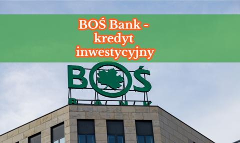 BOŚ Bank – kredyt inwestycyjny. Jak wyprzedzić konkurencję dzięki zielonej transformacji bez nadwyrężania budżetu?