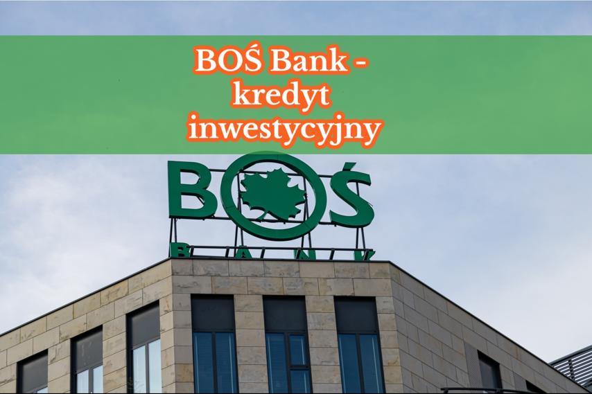 BOŚ Bank – kredyt inwestycyjny. Jak wyprzedzić konkurencję dzięki zielonej transformacji bez nadwyrężania budżetu?