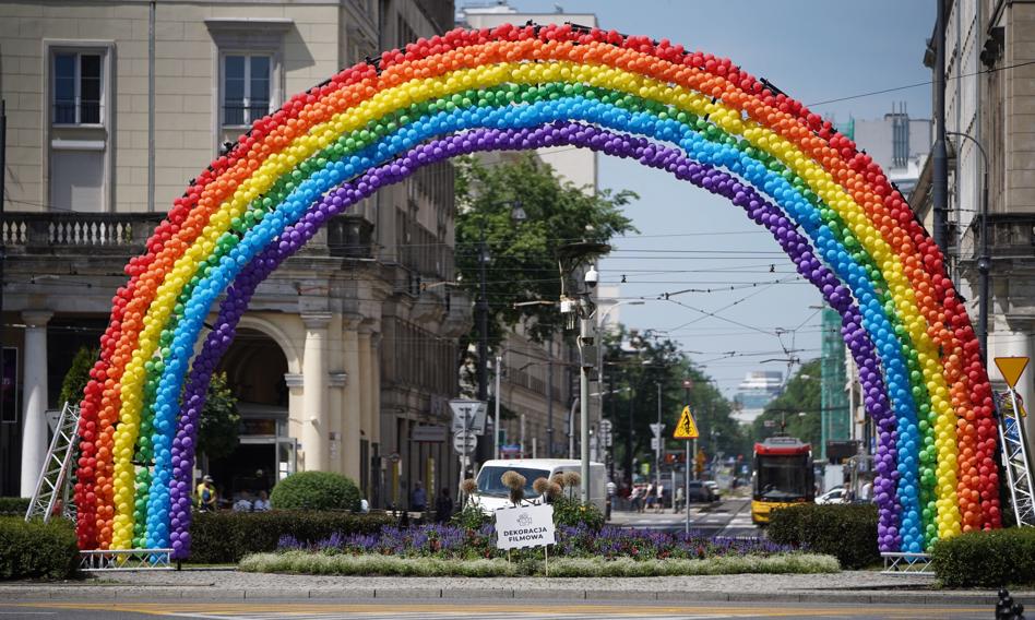 Tęcza wróciła na stołeczny plac Zbawiciela